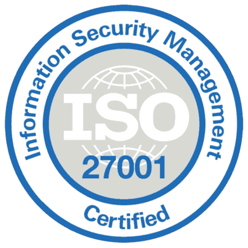 ISO 27001 certified